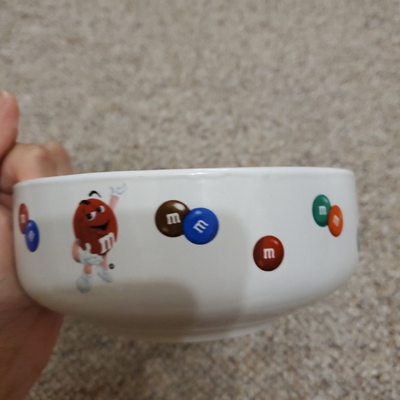 Vintage 2004 Rare M&M Candy Dish/Cereal Bowl - Picture 4 of 8